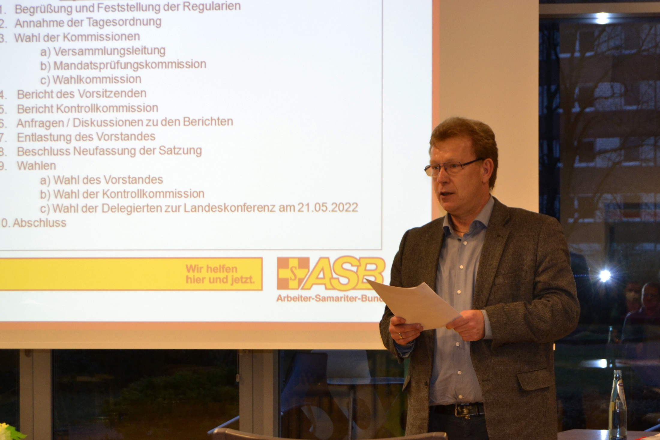 Der alte Vorstand ist der neue Vorstand: Mitgliederversammlung des ASB-Regionalverbandes Halle/Bitterfeld e.V.