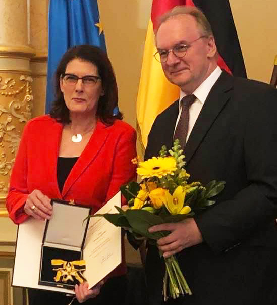 Ministerpräsident Dr. Reiner Haseloff lud zum Empfang am 25. November 2019 in die Magdeburger Staatskanzlei.