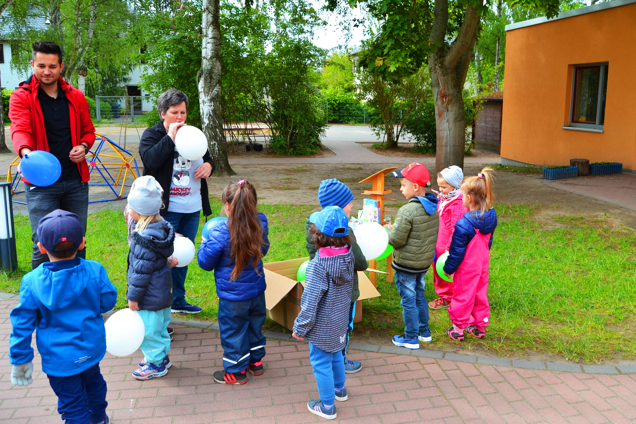 Die Kinder im ASB-Spatzennest lernen so die heimische Natur besser kennen und die Bedeutung des Schutzes der Tierwelt vor der eigenen Haustür.