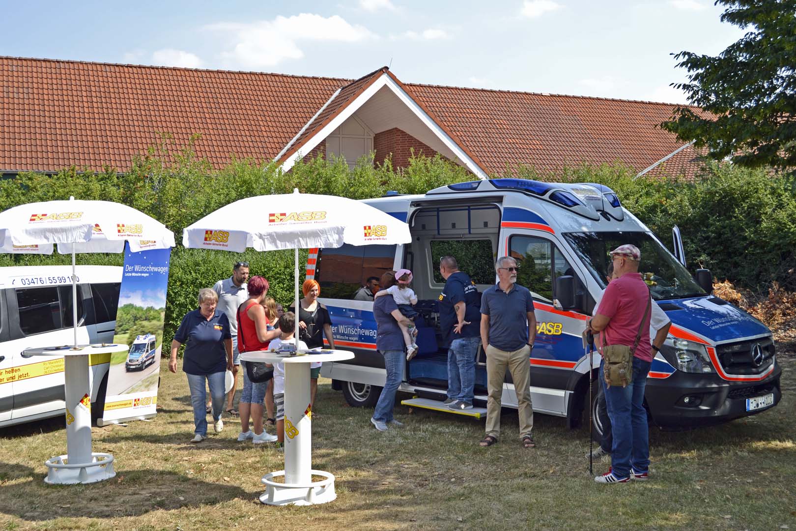 Der Wünschewagen stellt sich Hettstedt vor