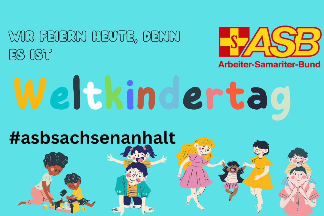 Der ASB Sachsen-Anhalt feiert mit den Kindern und Jugendlichen und fordert: Endlich Kinderrechte ins Grundgesetz aufnehmen!