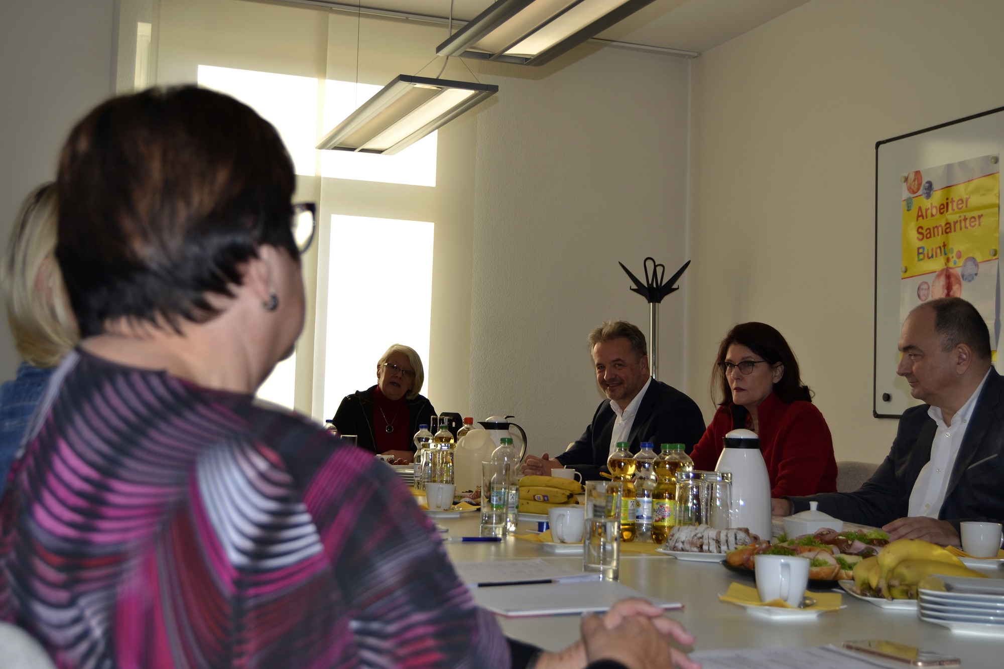 Bundesgeschäftsführer Ulrich Bauch und der Regionalbeauftragte für Mitgliederwerbung, Karl-Heinz Gross, sowie die Vorsitzende des Landesvorstandes, Krimhild Niestädt, nahmen  teil