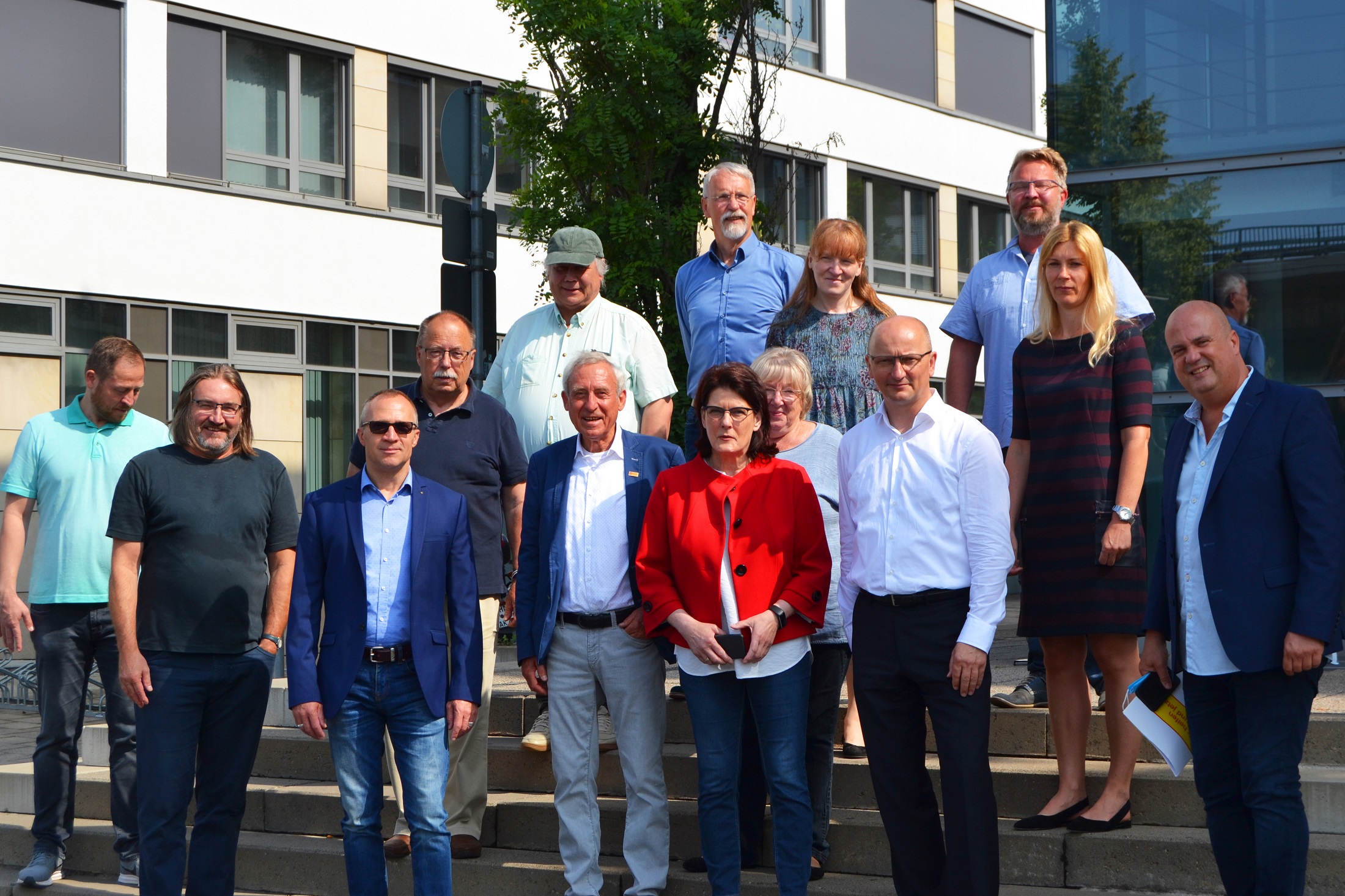 Debatten und gute Dialoge zwischen den SamariterInnen aus Sachsen-Anhalt und dem Bundesgeschäftsführer: Für einen starken ASB!