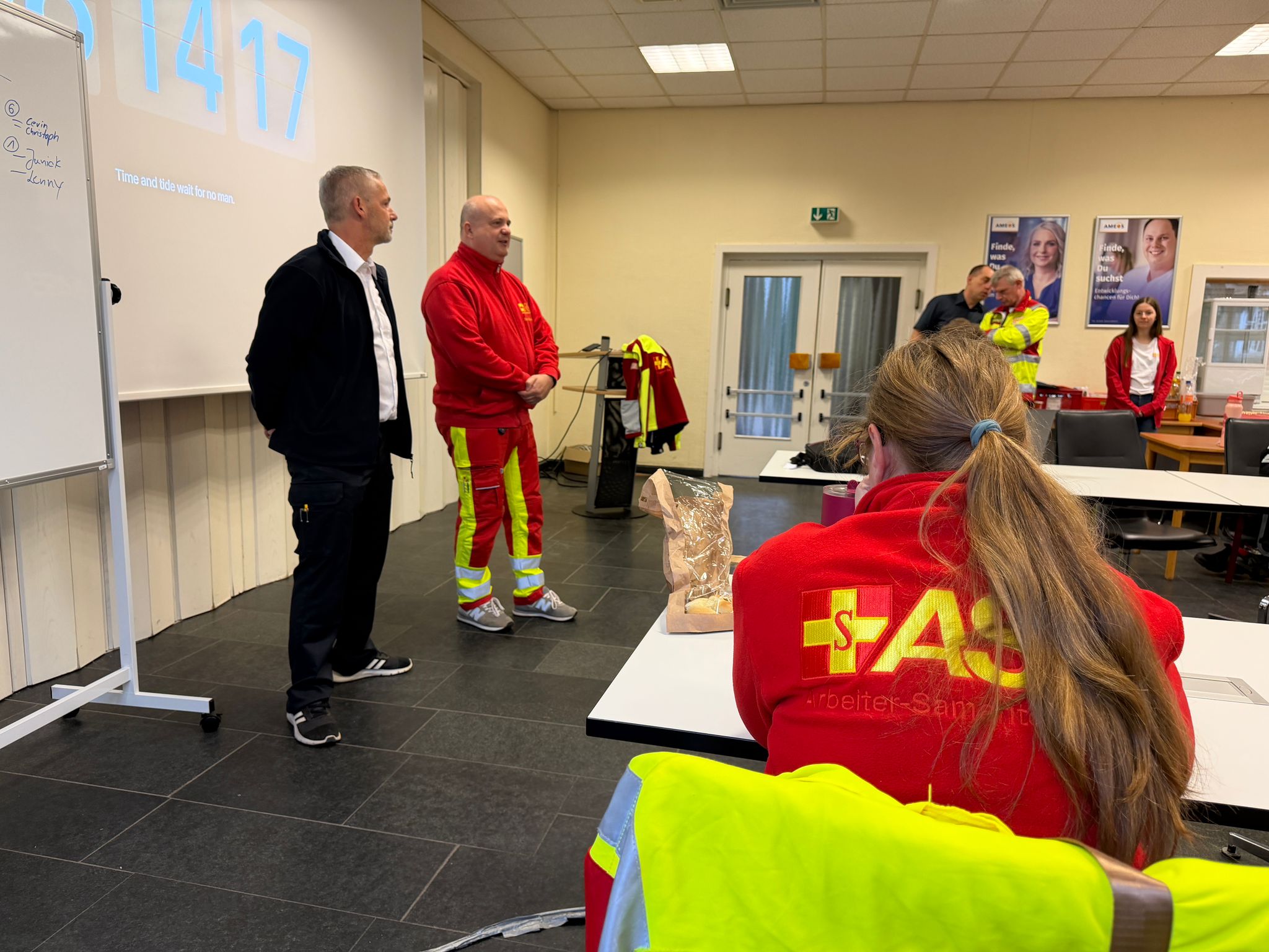 Erfolgreicher Abschluss des Sanitätsdienst-Lehrgangs beim ASB RV SLK e.V.