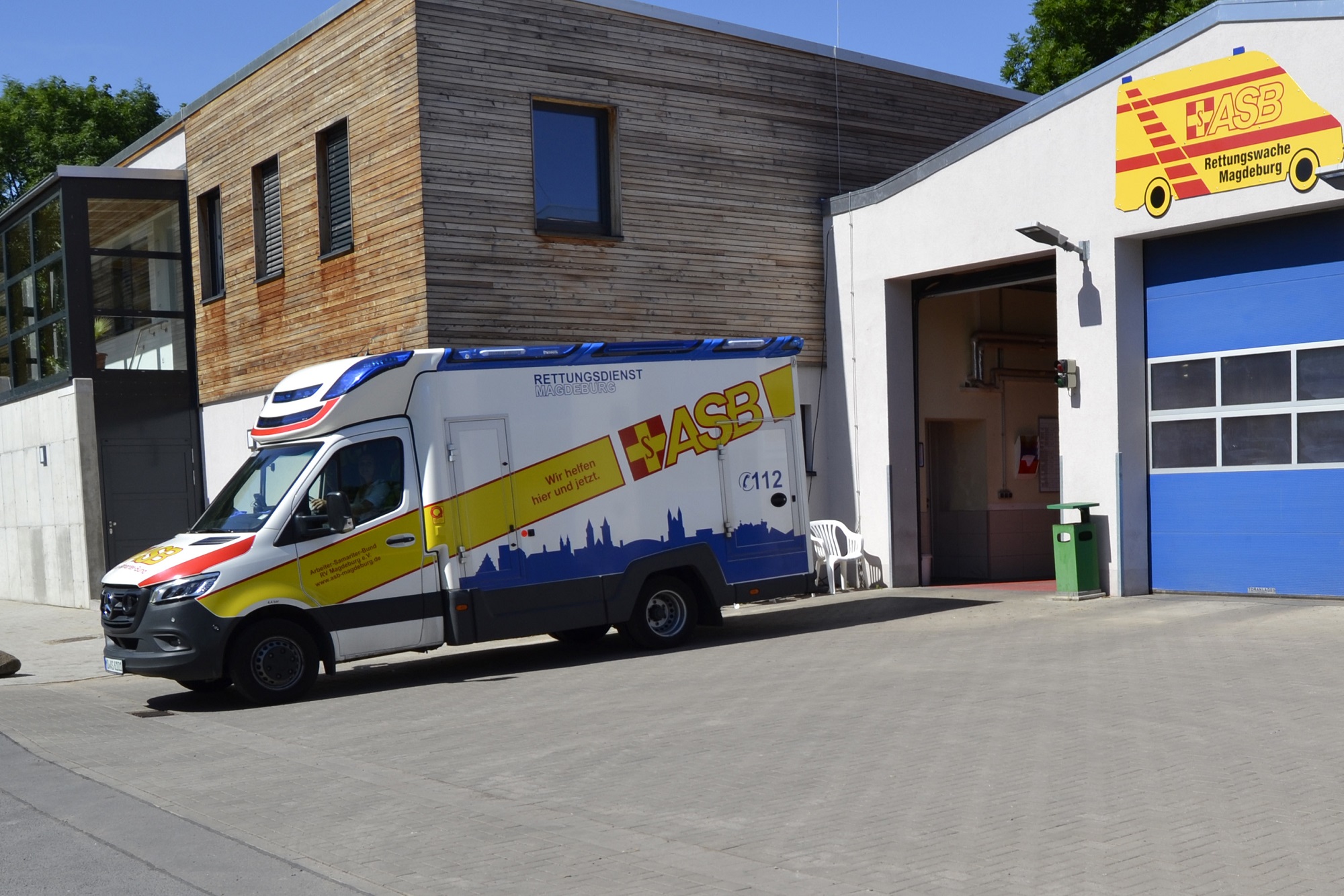 Einblicke in die Arbeit im Rettungsdienst beim ASB gab es am Mittwoch im Rahmen der AG Öffentlichkeitsarbeit.