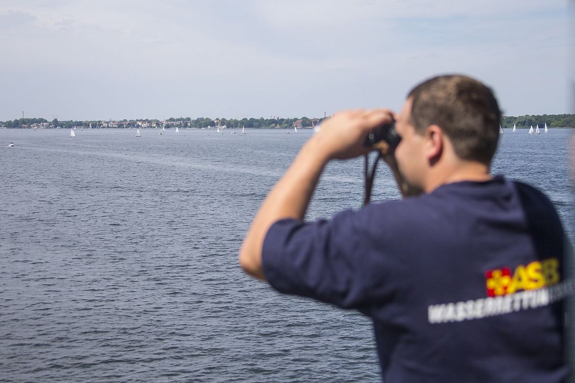 ASB-Wasserrettung in Berlin-Koepenick 